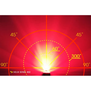 Moon Helix Sense 450lm LED Rechargeable Rear Light