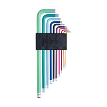 Load image into Gallery viewer, Fabric Hex Key Set Colour Coded - 10 Piece | High on Bikes