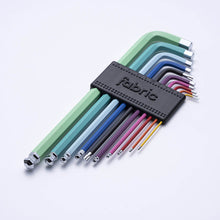 Load image into Gallery viewer, Fabric Hex Key Set Colour Coded - 10 Piece | High on Bikes