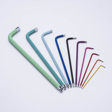 Load image into Gallery viewer, Fabric Hex Key Set Colour Coded - 10 Piece | High on Bikes