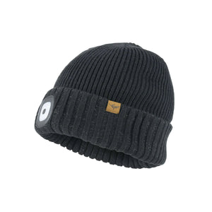 SealSkinz Heydon Waterproof Cold Weather LED Roll Cuff Beanie