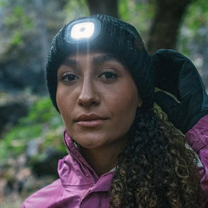 SealSkinz Heydon Waterproof Cold Weather LED Roll Cuff Beanie