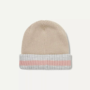 SealSkinz Holkham Waterproof Cold Weather Striped Roll Cuff Beanie