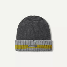 Load image into Gallery viewer, SealSkinz Holkham Waterproof Cold Weather Striped Roll Cuff Beanie