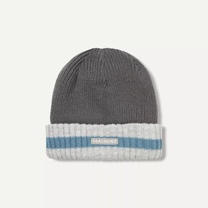 SealSkinz Holkham Waterproof Cold Weather Striped Roll Cuff Beanie