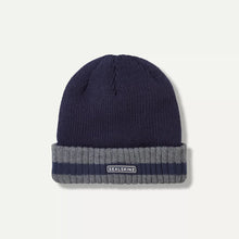 Load image into Gallery viewer, SealSkinz Holkham Waterproof Cold Weather Striped Roll Cuff Beanie