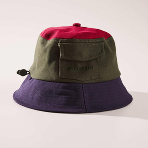 SealSkinz Lynford Waterproof Colour Block Canvas Bucket Hat