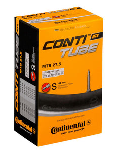 Continental MTB 27.5 Mountain Bike Inner Tube 27.5" x 1.75-2.5 Presta - 42mm