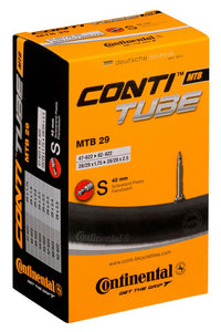 Continental MTB 29 Mountain Bike 29er Inner Tube 29" x 1.75-2.5 Presta - 42mm