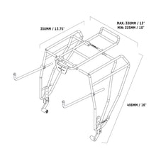Load image into Gallery viewer, Blackburn Outpost Fat Bike Pannier Rack - Black