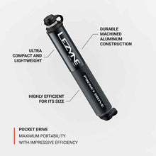 Load image into Gallery viewer, Lezyne Pocket Drive HP High Pressure Mini Pump