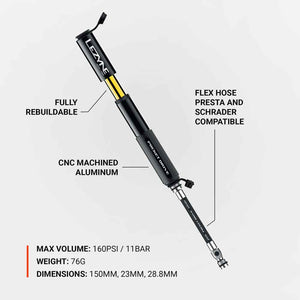 Lezyne Pocket Drive HP High Pressure Mini Pump