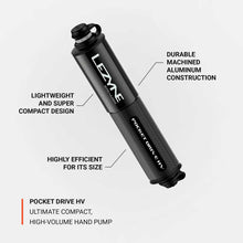Load image into Gallery viewer, Lezyne Pocket Drive HV High Volume Mini Pump