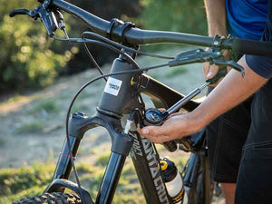 Topeak Pocketshock DXG Mini Pump - With Gauge