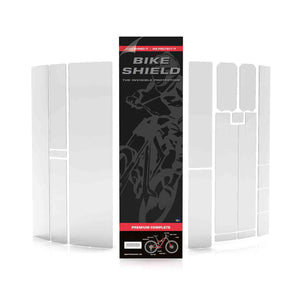 Bike Shield Premium Complete Kit - Frame Protection Set - Clear