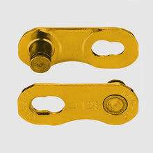 Load image into Gallery viewer, KMC X Flat SRAM fit 12/13 Speed Waxed Chain - 126L - Ti-N Gold