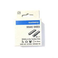 Load image into Gallery viewer, Shimano Thinner 1mm Carbon Rim Brake Pad Inserts | High on Bikes