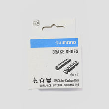 Load image into Gallery viewer, Shimano Ultegra / Dura Ace 9000 / 105 Brake Pads for Carbon Rims (2 Pads) R55C4