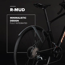 Load image into Gallery viewer, Polisport R-Mud Road Bike (700C) Mudguard Set - Black