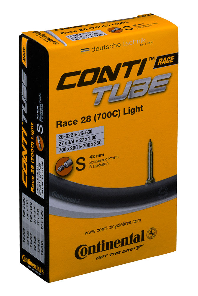 Tubo Conti Race 28 Supersónico (Diseño: 28 (18/25-622/630) SV 1.654 in