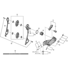 Load image into Gallery viewer, Shimano RD-R8000 Rear Derailleur Outer Plate and Fixing Bolt - GS Type