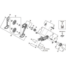 Load image into Gallery viewer, Shimano SLX Deore RD-M7100/M7120/M6100 Tension and guide Pulley Set