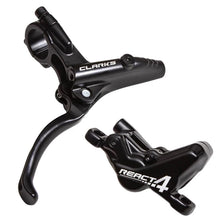 Load image into Gallery viewer, Clarks React 4 Hydraulic Disc Brake Set 4-Piston - Front &amp; Rear - 180/160mm