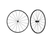 Load image into Gallery viewer, Shimano WH-RS300 Road Wheels - 9/10/11 speed - 700c - Black - PAIR