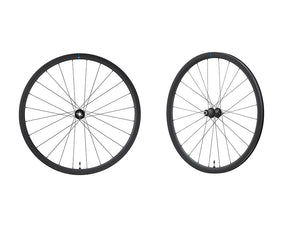 Shimano 105 WH-RS710-C32-TL Disc Carbon Clincher 32mm Wheels - PAIR