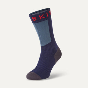 SealSkinz Scoulton Waterproof Warm Weather Mid Length Sock with Hydrostop
