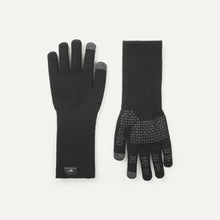 Load image into Gallery viewer, SealSkinz Skeyton Waterproof All Weather Ultra Grip Knitted Gauntlet Gloves