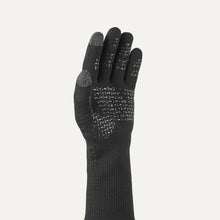 Load image into Gallery viewer, SealSkinz Skeyton Waterproof All Weather Ultra Grip Knitted Gauntlet Gloves