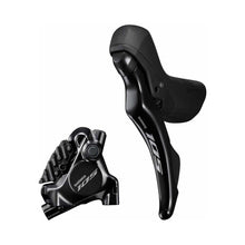Load image into Gallery viewer, Shimano 105 ST-R7120 Hydraulic Disc Brake / STI Gear Lever - 2 x 12 Flat Mount