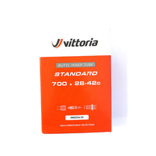 Load image into Gallery viewer, Vittoria Standard RVC Road Bike Inner Tube 700 x 28-42