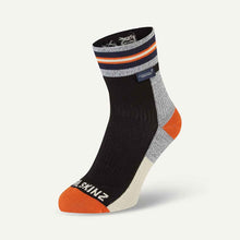 Load image into Gallery viewer, SealSkinz Surlingham A Waterproof All Weather Ankle Length Striped Cuff Socks