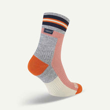 Load image into Gallery viewer, SealSkinz Surlingham A Waterproof All Weather Ankle Length Striped Cuff Socks