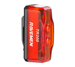 Ravemen TR200 USB Rechargeable Rear Bike Light 200 Lumen