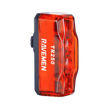 Load image into Gallery viewer, Ravemen TR250 Smart Alert Brake-Detection LED Rear Bike Light