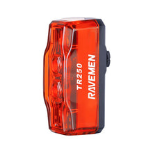 Load image into Gallery viewer, Ravemen TR250 Smart Alert Brake-Detection LED Rear Bike Light