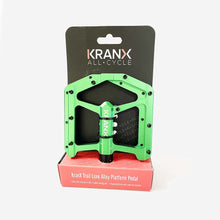 Load image into Gallery viewer, KranX Trail Luxe Alloy Platform Mountain Bike Pedals