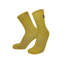 Load image into Gallery viewer, DexShell Ultra Thin Crew Waterproof Socks - Sunset Yellow | High on Bikes