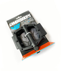 dmr v6 plastic pedals DMR V6 Plastic Flat Platform Mountain Bike Pedals with Reflectors from HighonBikes – High on Bikes