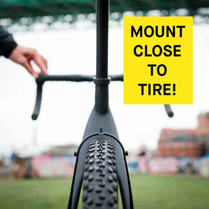 Ass Saver Win Wing 2 Gravel Bike Rear Mudguard with Wishbone Mount