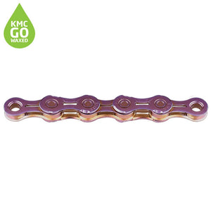 KMC TT11 Waxed Chain - 11 Speed - 118L - Neo Chrome