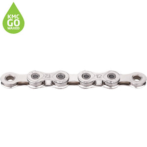 KMC X12 Waxed Chain 12 Speed - 126L - Silver