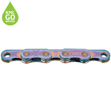 Load image into Gallery viewer, KMC X Flat SRAM fit 12/13 Speed Waxed Chain - 126L - Aurora Blue | High on Bikes