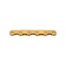 Load image into Gallery viewer, KMC X Flat SRAM fit 12/13 Speed Waxed Chain - 126L - Ti-N Gold