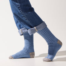 Load image into Gallery viewer, SealSkinz Wroxham Womens Bamboo Mid Length Waffle Socks
