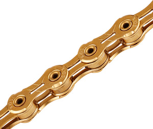 KMC X10-SL Chain 10 Speed - 114L - Gold For Sram / Shimano / Campagnolo