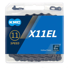 Load image into Gallery viewer, KMC X11-EL Black 11 Speed Chain 118 Link